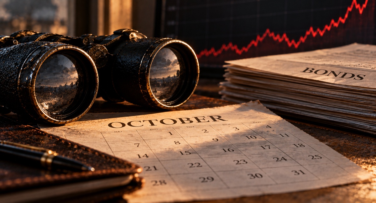 Investors Are Bracing for October While the Strain Sits in the Bond Market
