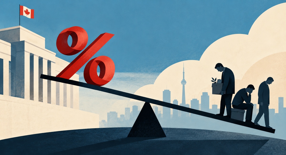 Canadian Bond Yields Are Pricing a Rate Hike Into a Labour Market That Is Losing Jobs