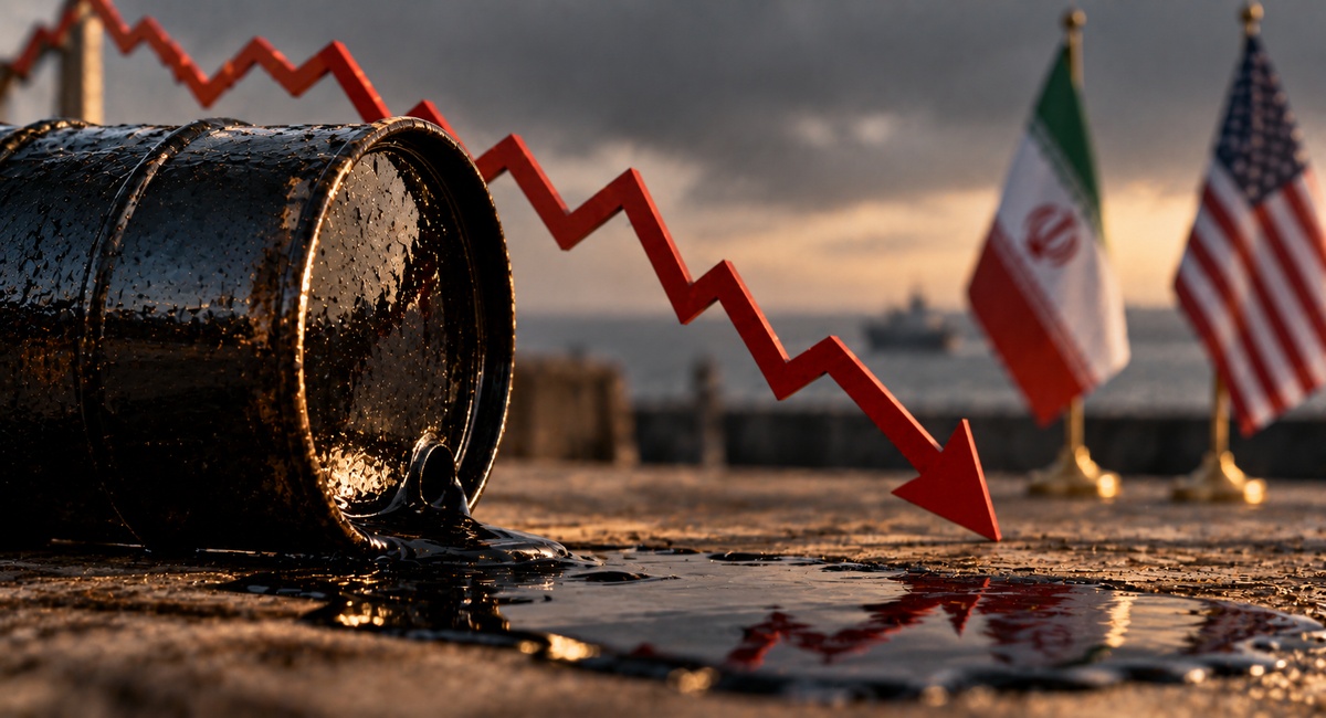 Le pétrole suit l’offre, non la diplomatie : le WTI perd 12,8 % depuis septembre, les pourparlers piétinent