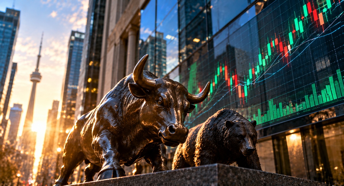 TSX Recovers 72% of Monday Loss as Banks and Pipelines Lead, Miners Slip