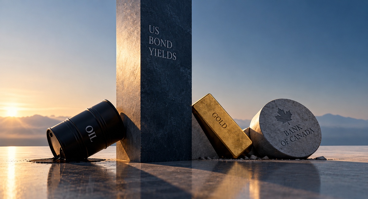 The Month the US Bond Market Overruled Oil, Gold and the Bank of Canada