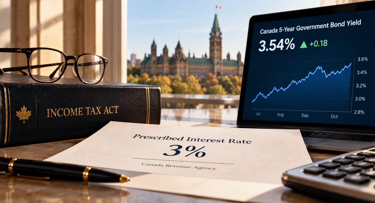 The Prescribed Rate Is Still 3% While the Five-Year Yield Has Climbed to 3.54%