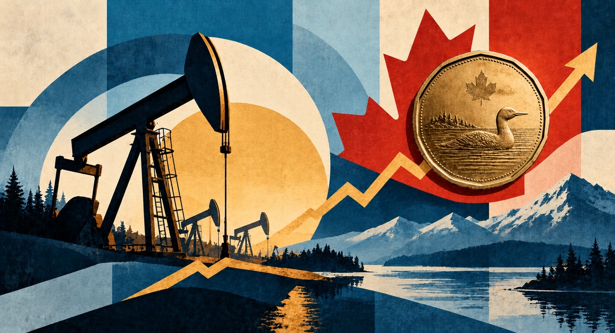 Oil Rose 10% This Week and the Canadian Dollar Gained 0.8%: Crude Is No Longer Carrying the Loonie
