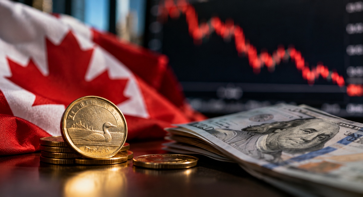 A Stronger Loonie Turned a 5.4% Nasdaq Slide Into a 6.9% Loss for Canadian Holders