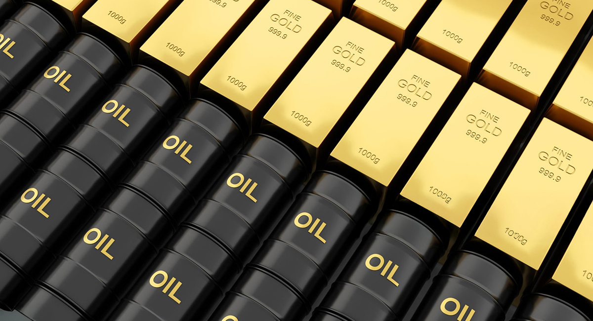 Gold and Oil Just Split Ways for the First Time Since the War Began